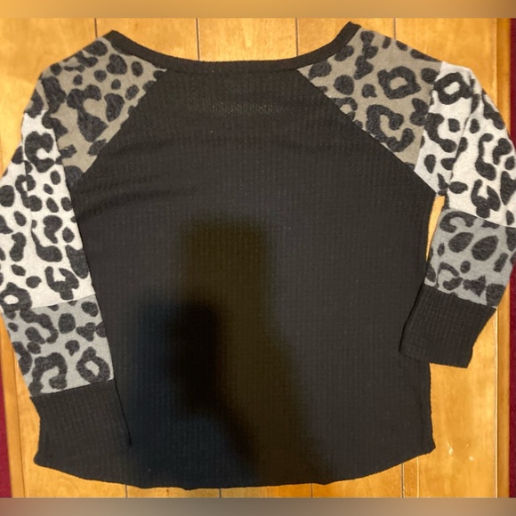 Ladies Size Small Bibi Waffle Knitted Blouse - Picture 5 of 15